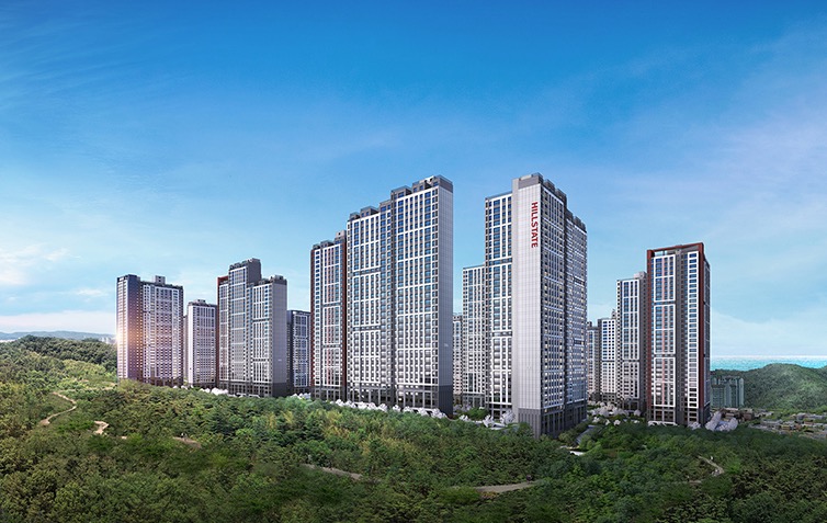 내집마련 경기지역 부천역 청담더마크 (72세대) 조경도